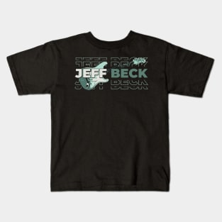 Jeff Guitar Beck Kids T-Shirt